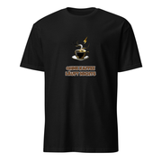 Ohne Kaffee läuft nichts – Lustiges Spruch T-Shirt