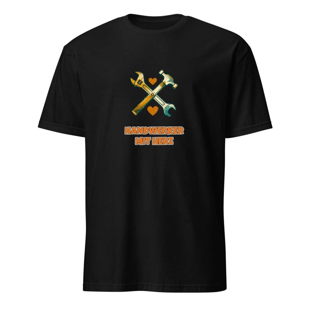 Handwerker mit Herz – Lustiges Spruch T-Shirt