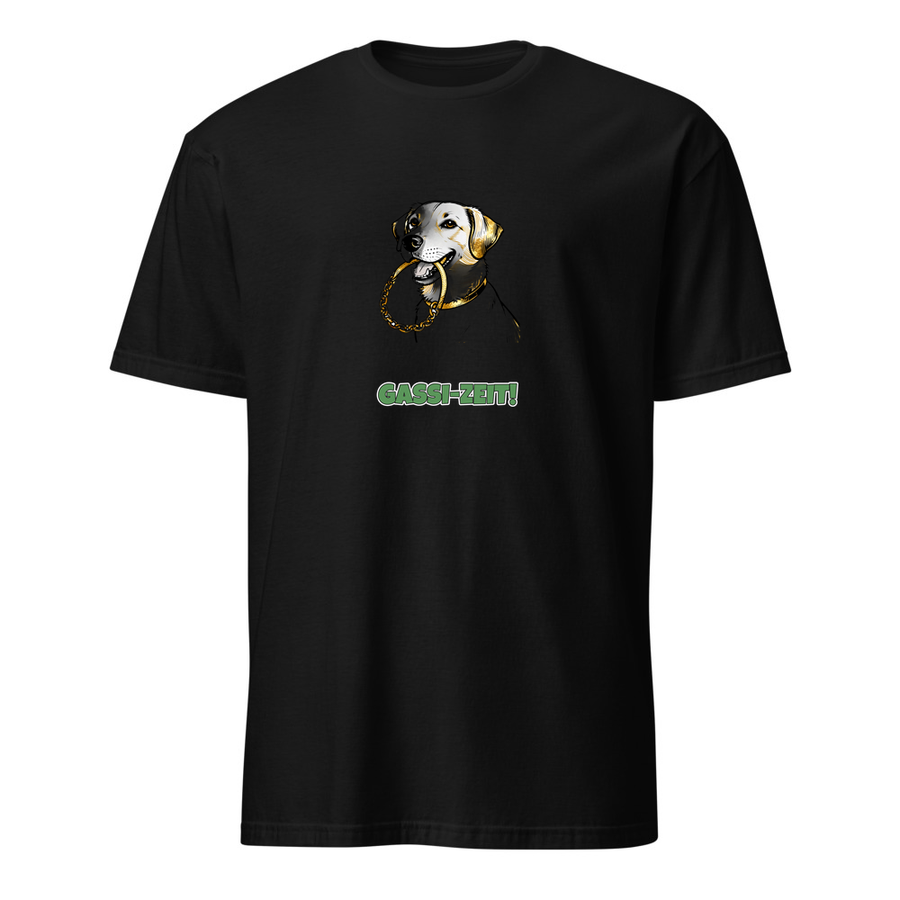 Gassi-Zeit – Lustiges Spruch T-Shirt