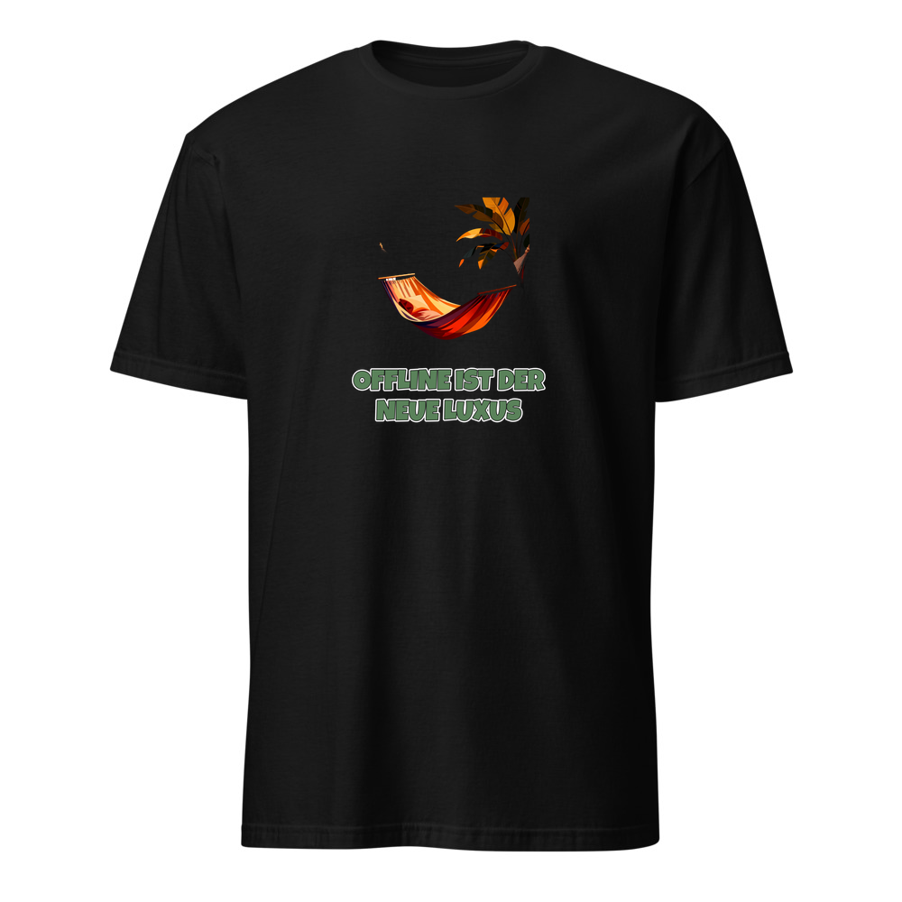 Offline ist der neue Luxus – Lustiges Spruch T-Shirt