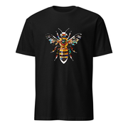 Biene Mosaik – Premium Kunst T-Shirt