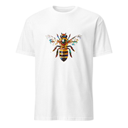 Biene Mosaik – Premium Kunst T-Shirt
