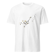 Kirschblüte Tusche – Premium Kunst T-Shirt