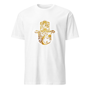 Hamsa Art Nouveau – Premium Kunst T-Shirt – Premium-Kunst-T-Shirt, Fluid-Art-Frontdruck