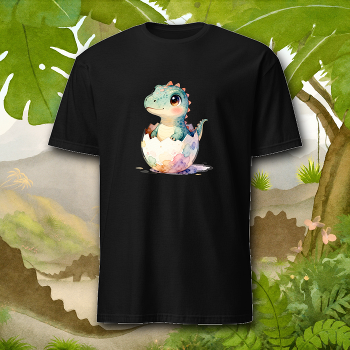 Dino-Ei – Kinder T-Shirt