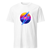 Blitz Neon – Premium Kunst T-Shirt