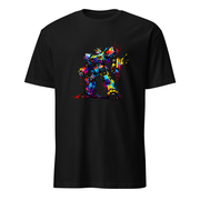 Mecha Graffiti – Premium Kunst T-Shirt