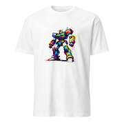 Mecha Graffiti – Premium Kunst T-Shirt