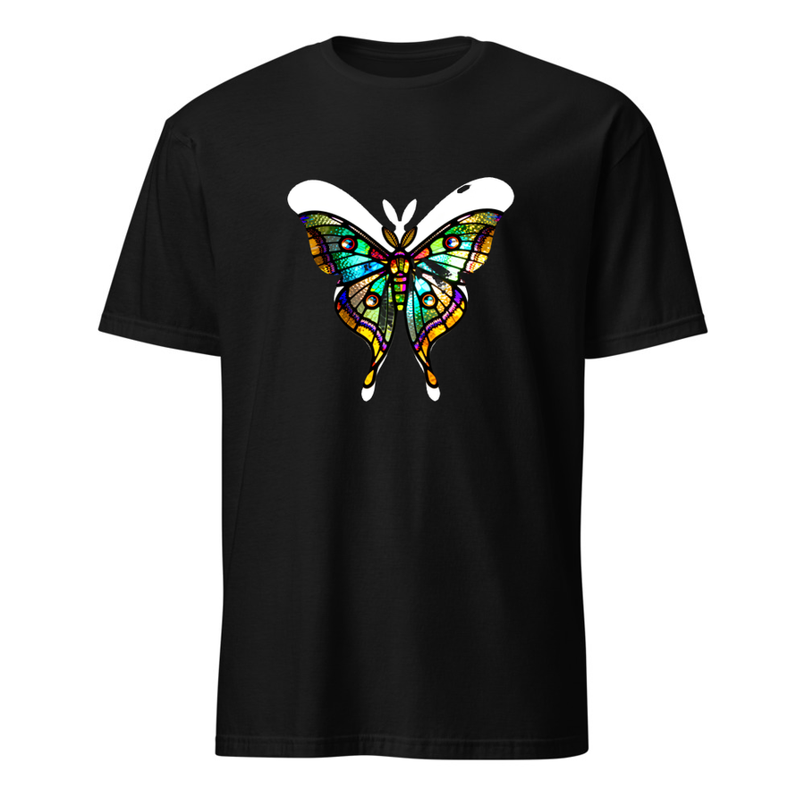 Motte Buntglas – Premium Kunst T-Shirt