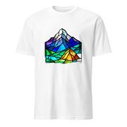 Berge Buntglas – Premium Kunst T-Shirt
