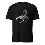 Skorpion Chrom – Premium Kunst T-Shirt