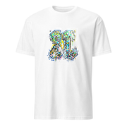 Spraydose Graffiti – Premium Kunst T-Shirt – Premium-Kunst-T-Shirt, Fluid-Art-Frontdruck