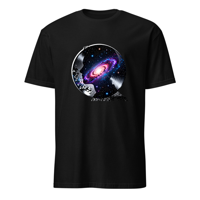 Schallplatte Galaxie – Premium Kunst T-Shirt
