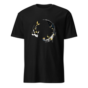 Yin-Yang Tusche – Premium Kunst T-Shirt – Premium-Kunst-T-Shirt, Fluid-Art-Frontdruck