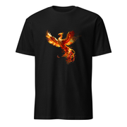 Phönix Flammen – Premium Kunst T-Shirt