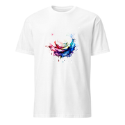 Rose Aquarell – Premium Kunst T-Shirt