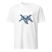 Schildkröte Kristall – Premium Kunst T-Shirt