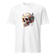 Sugar Skull Blüten – Premium Kunst T-Shirt