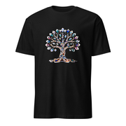 Lebensbaum Kristall – Premium Kunst T-Shirt
