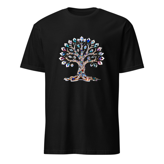 Lebensbaum Kristall – Premium Kunst T-Shirt