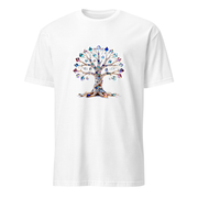 Lebensbaum Kristall – Premium Kunst T-Shirt