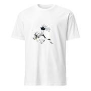 Welle Tusche – Premium Kunst T-Shirt