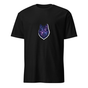 Kosmischer Wolf – Premium Kunst T-Shirt