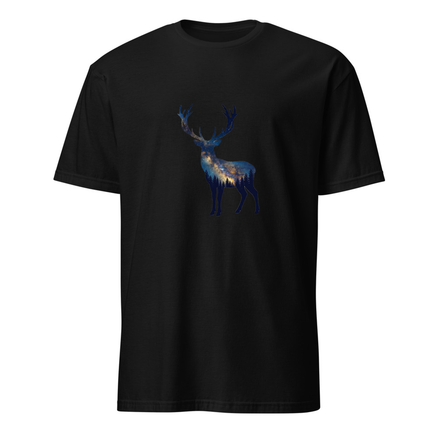 Galaxie-Hirsch – Premium Kunst T-Shirt