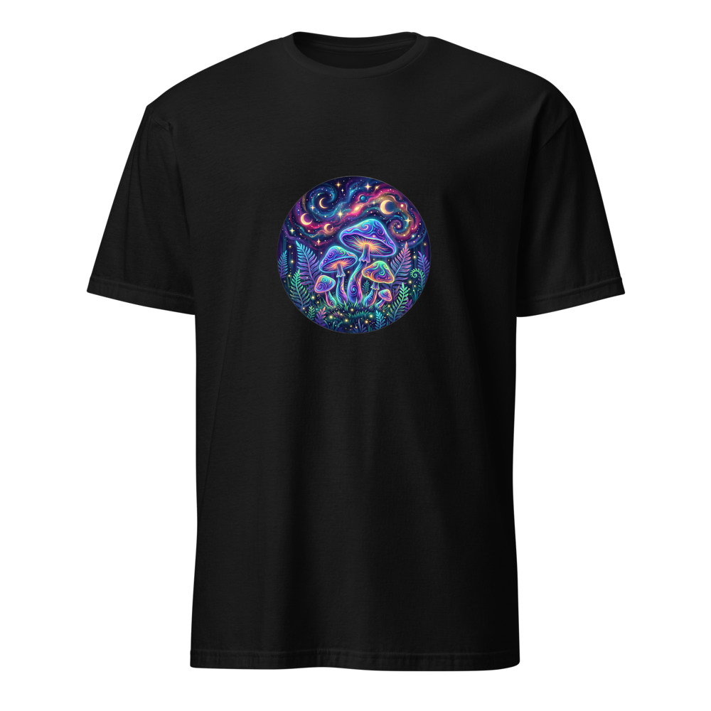 Kosmische Pilze – Premium Kunst T-Shirt