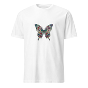 Blüten-Schmetterling – Premium Kunst T-Shirt