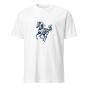 Wellen-Pferd – Premium Kunst T-Shirt