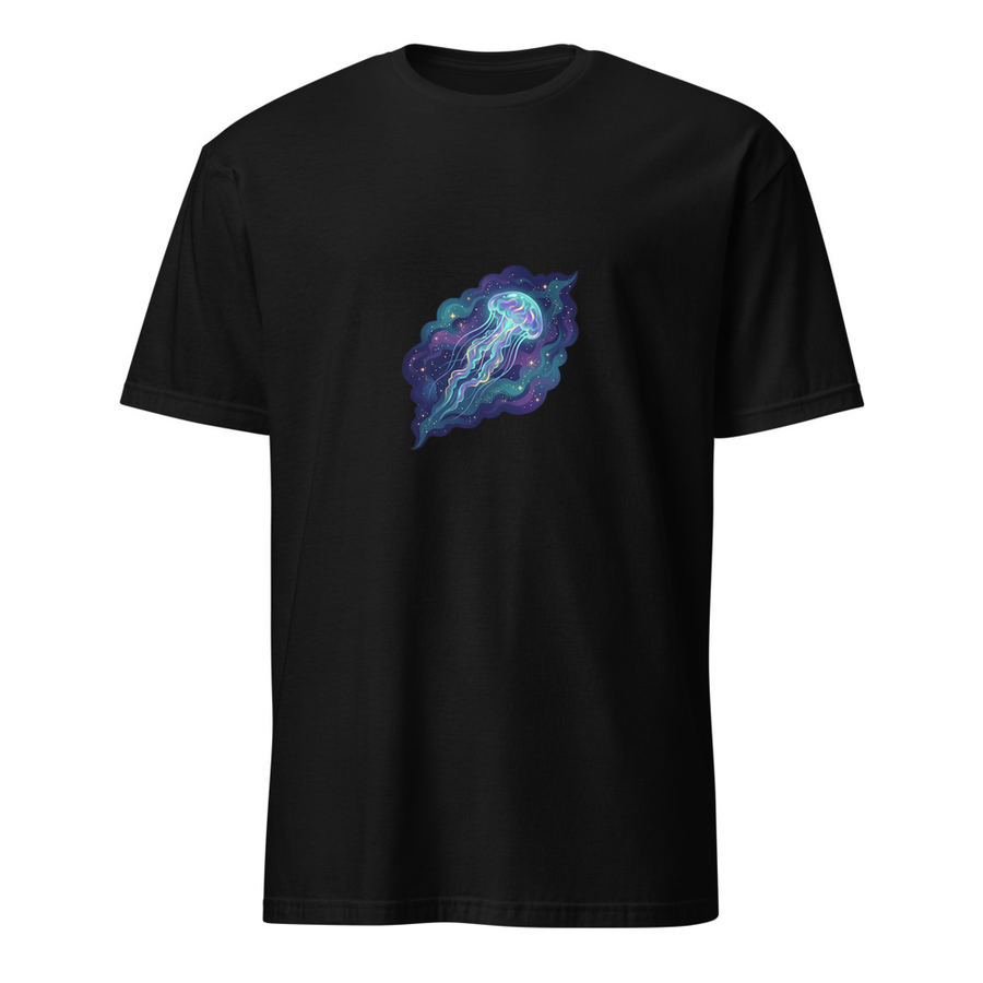 Kosmische Qualle – Premium Kunst T-Shirt