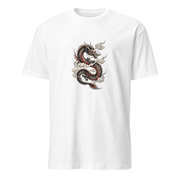 Goldener Drache – Premium Kunst T-Shirt