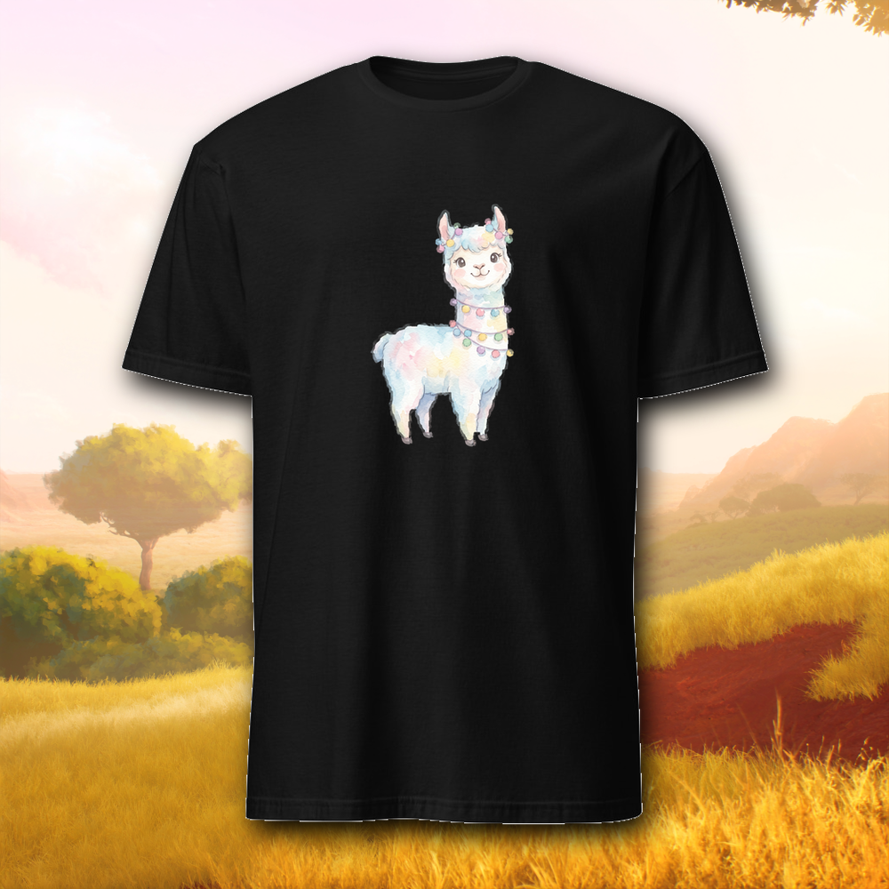 Kleines Lama – Kinder T-Shirt