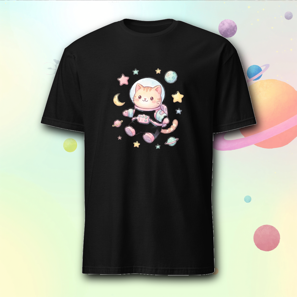 Weltraum-Katze – Kinder T-Shirt