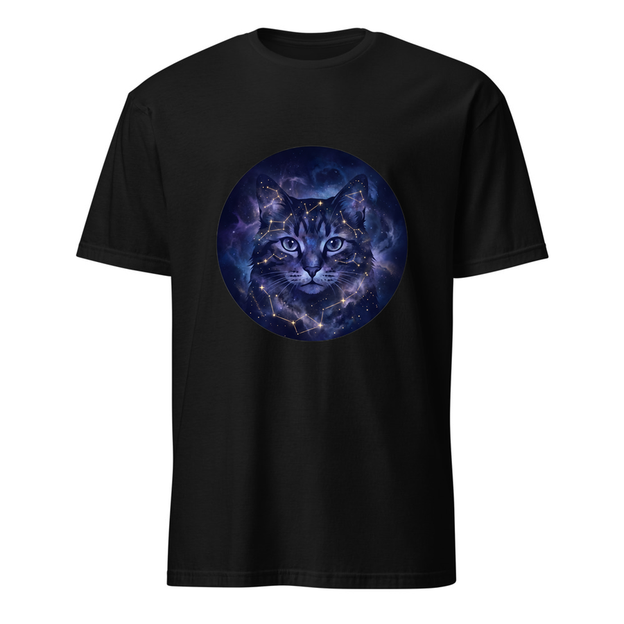 Galaxie-Katze – Premium Kunst T-Shirt
