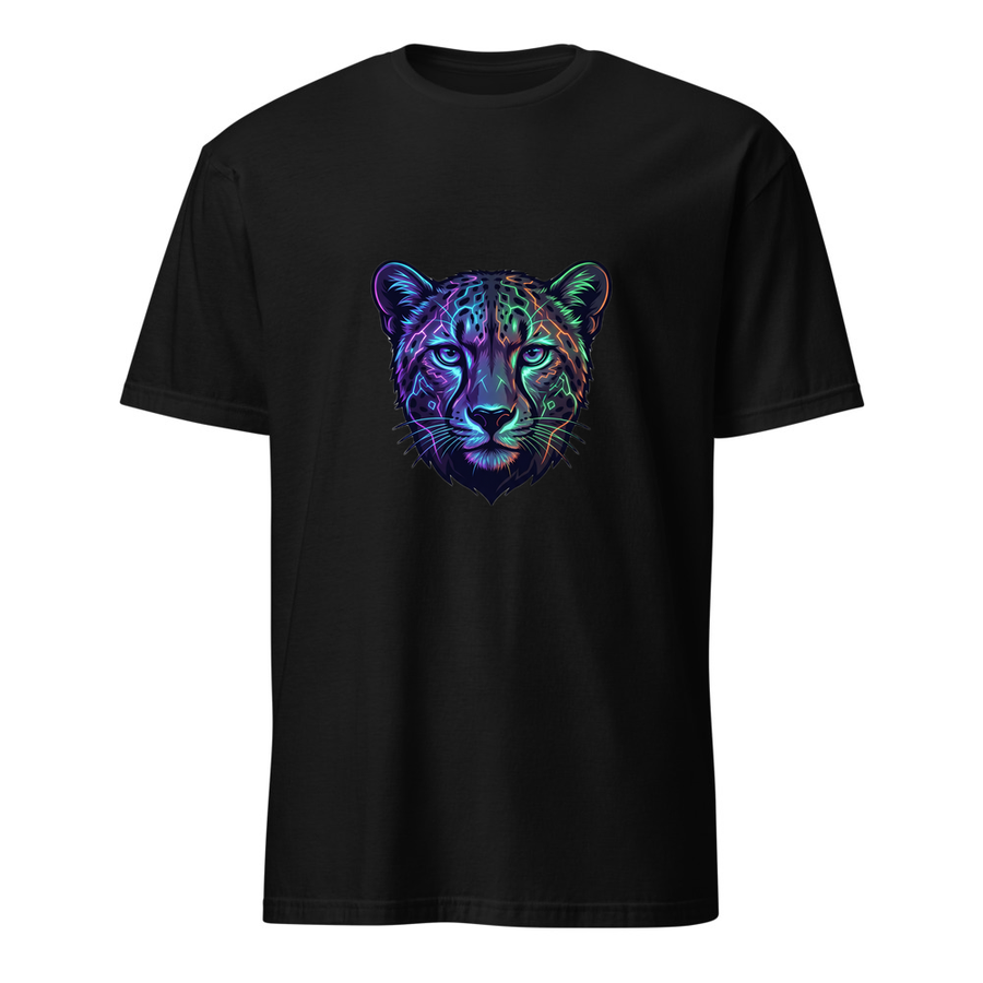 Neon-Gepard – Premium Kunst T-Shirt