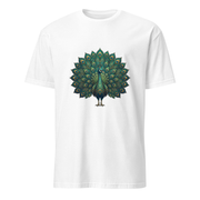 Pfau Prunk – Premium Kunst T-Shirt