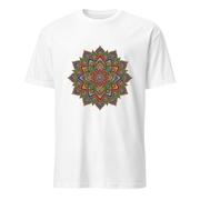 Lotus-Mandala – Premium Kunst T-Shirt