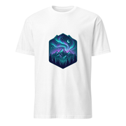 Berg-Aurora – Premium Kunst T-Shirt