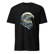 Adler und Berge – Premium Kunst T-Shirt