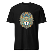 Mandala-Löwe – Premium Kunst T-Shirt