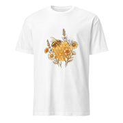 Biene und Wabe – Premium Kunst T-Shirt