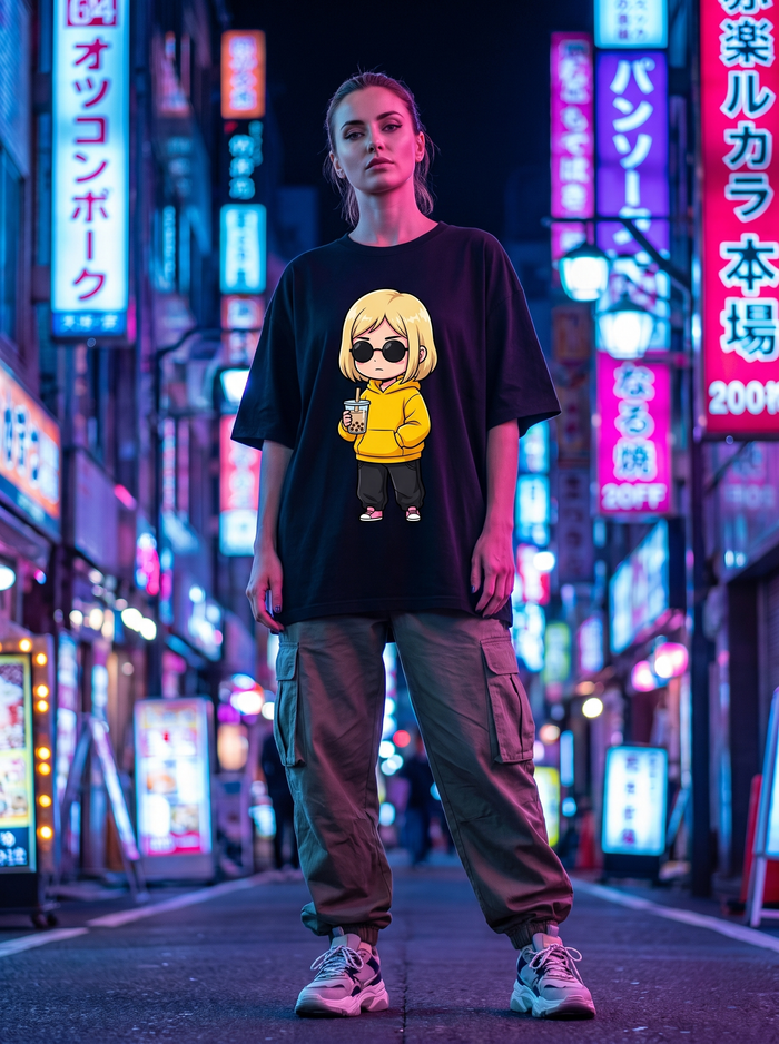 Boba-Bored – Anime Meme T-Shirt